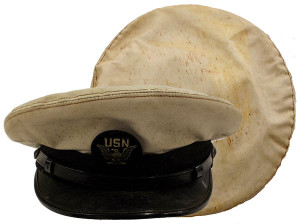 Military Hat Before Restoration