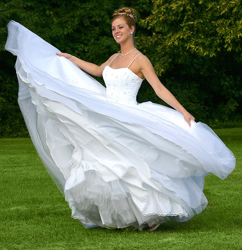 Wedding gowns require special cleaning service