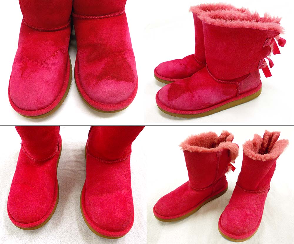 Before & After Cleaning Ugg Boots