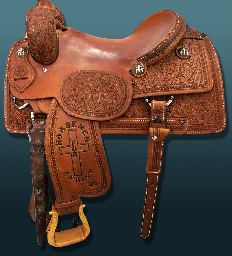 A western saddle we recently cleaned