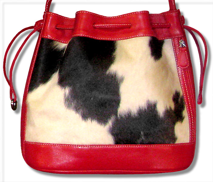 Animal skins mixed with dyed leathers are particularly challenging to clean