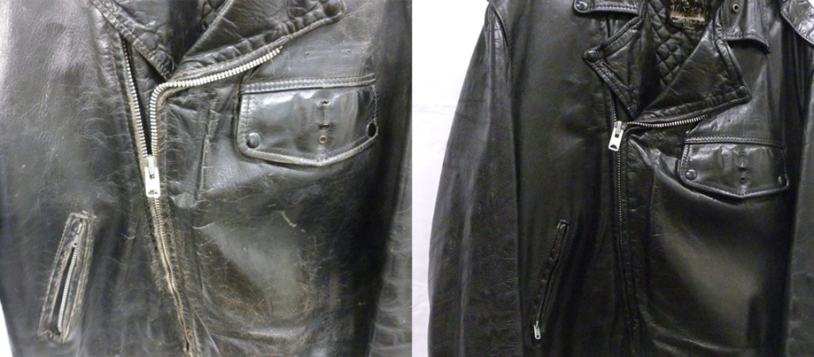 Motorcycle Jacket Before and After